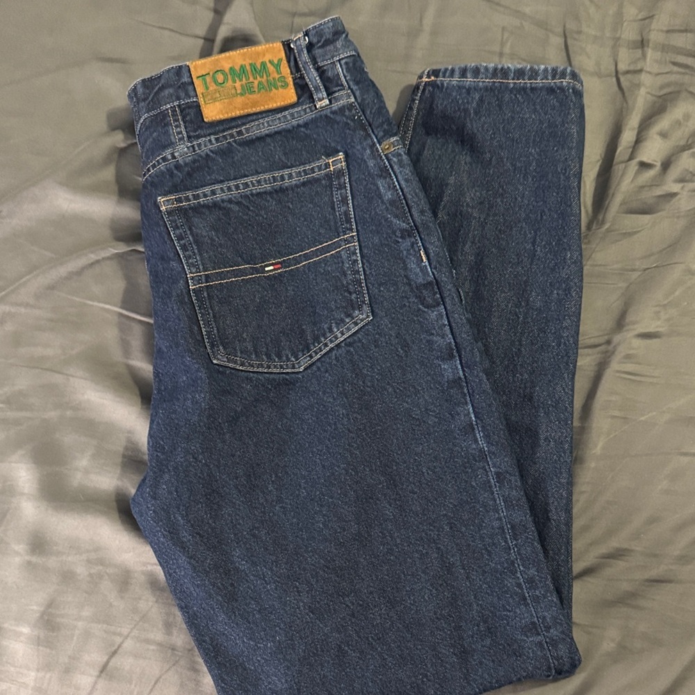Vintage Tommy Hilfiger Women's High Rise Blue Jeans